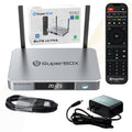 Besttop S6 Elite Ultra Superbox for TV 2025 Fully Loaded, Wireless Voice Remote Included, 1000M Ethernet Port Super Box with Voice Remote, 4G RAM+128G ROM, 6K, Easy Setup Guide by Authorised Seller
