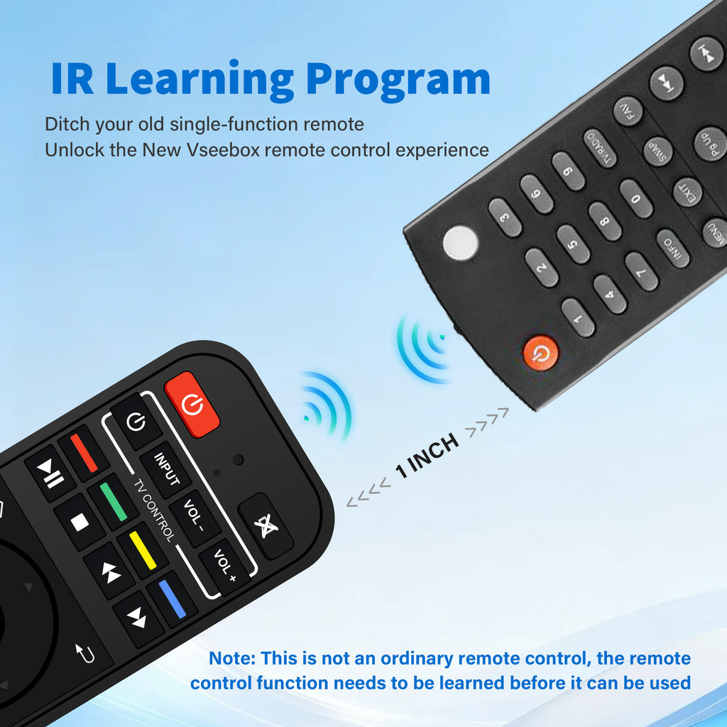 Besttop Backlit SuperBox Remote Control RC-200 for Night, Authorized Original SuperBox S7/S6/S5/Elite/Supreme Series TV Box Voice Remote Control for Superbox