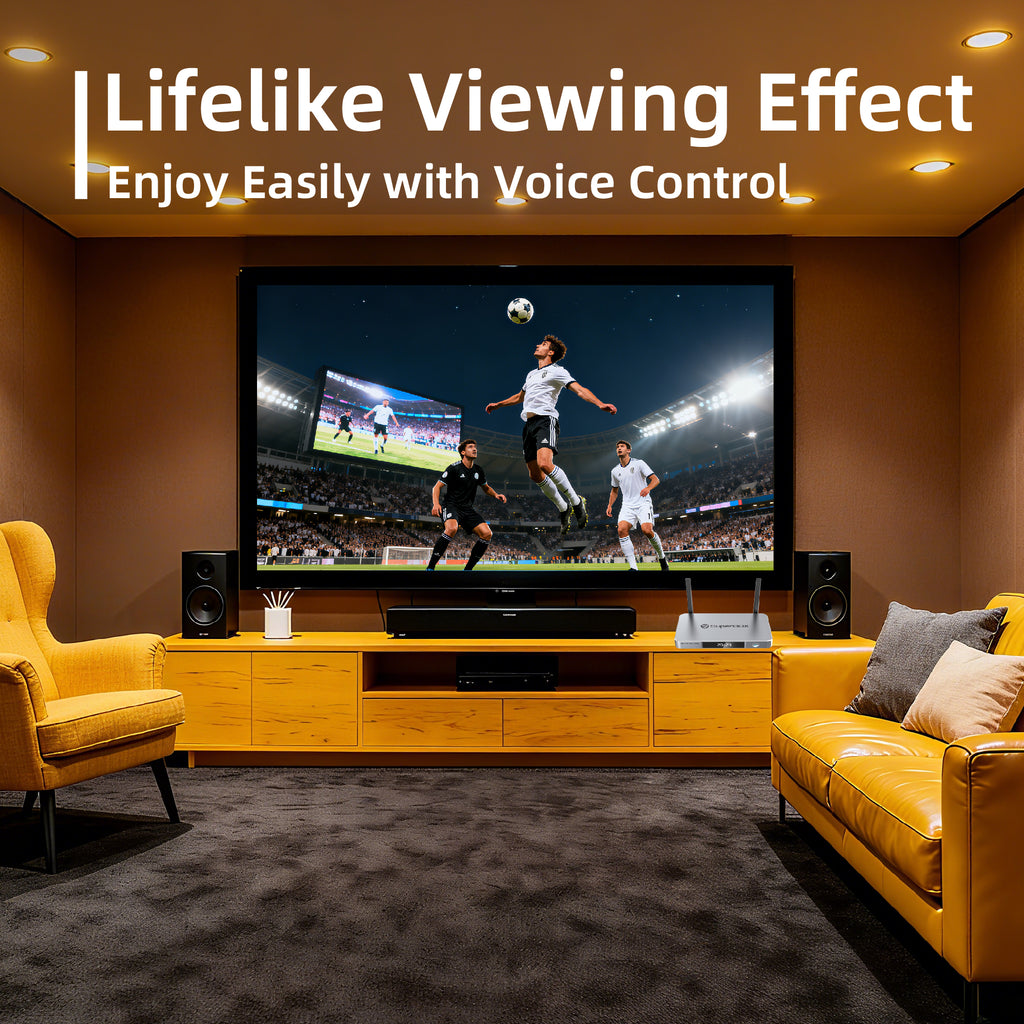 Besttop S6 Elite Ultra Superbox for TV 2025 Fully Loaded, Wireless Voice Remote Included, 1000M Ethernet Port Super Box with Voice Remote, 4G RAM+128G ROM, 6K, Easy Setup Guide by Authorised Seller