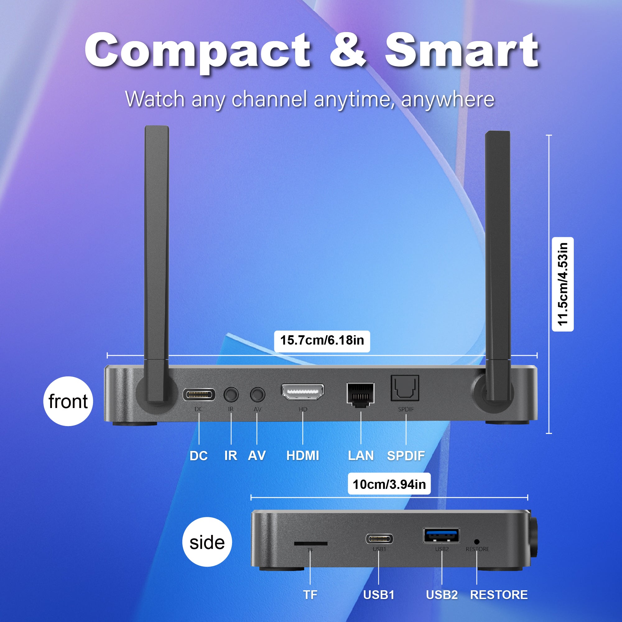 Besttop Newest SuperBox S7 Ultra 2026 Fully Loaded, 4G RAM+128G ROM Super Box S7ultra with Voice Remote& 7-day Time Shift, Premium 6K, Easy Setup Guide (Parental Control Time Included)