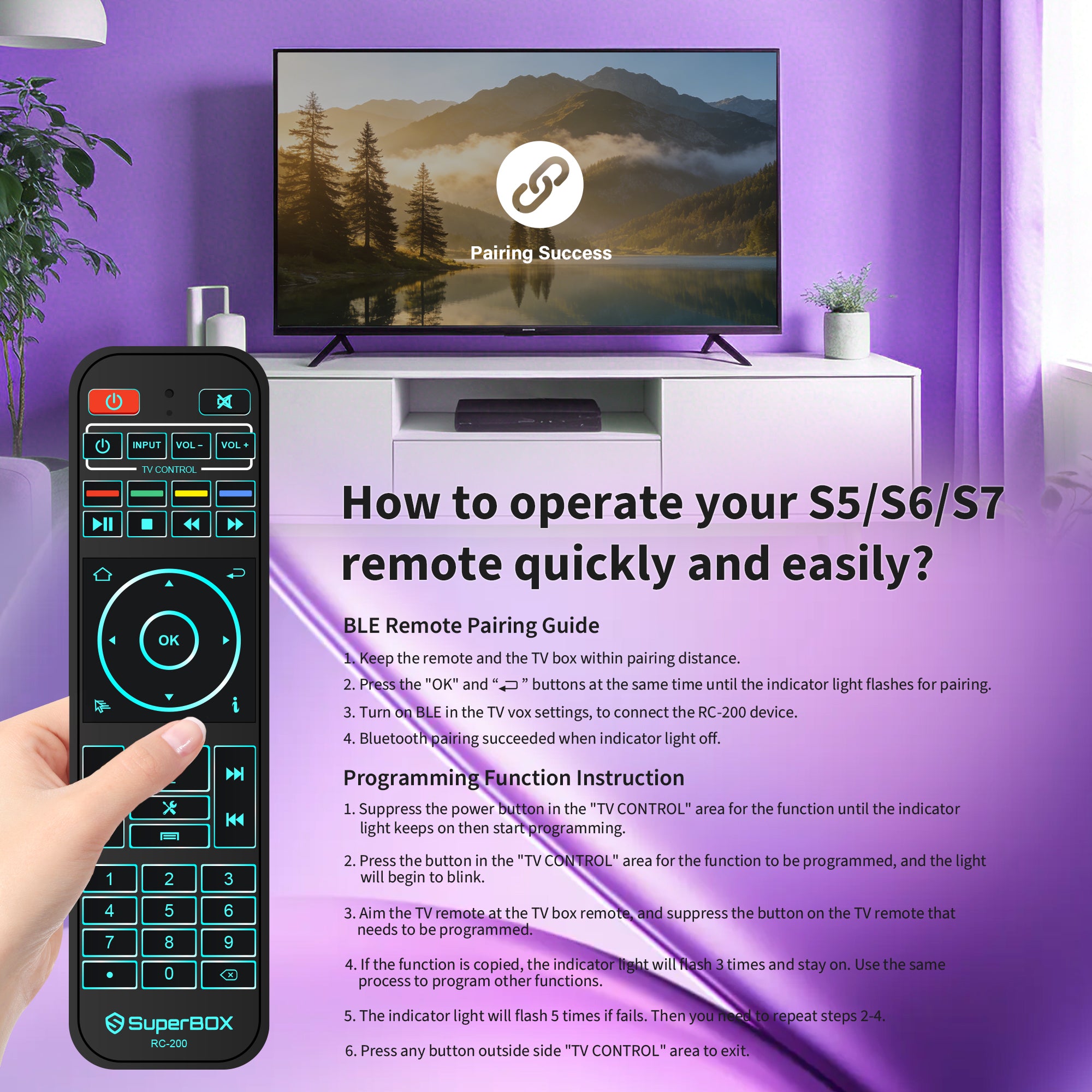 Besttop Newest SuperBox S7 Ultra 2026 Fully Loaded, 4G RAM+128G ROM Super Box S7ultra with Voice Remote& 7-day Time Shift, Premium 6K, Easy Setup Guide (Parental Control Time Included)